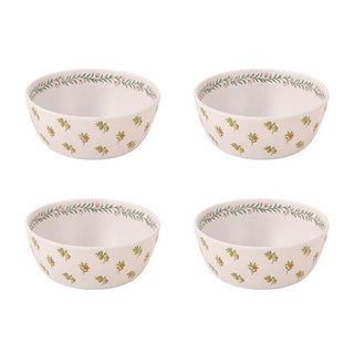 Fruit Melamine Cereal Bowls 4pk