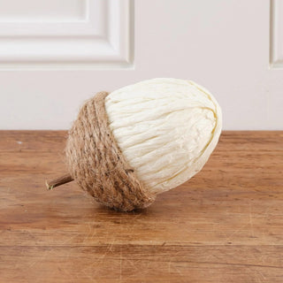 Rope and Paper Acorn Cream
