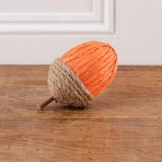 Rope and Paper Acorn Orange