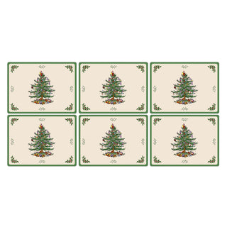 Christmas Tree Placemats S/6