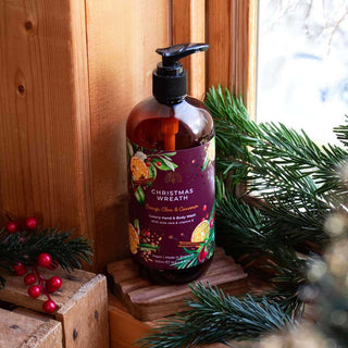 Christmas Wreath Hand & Body Wash