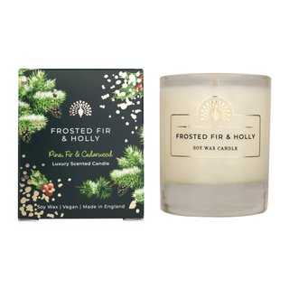 Frosted Fir & Holly Scented Candle