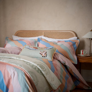 Signature Stripe Cover Set Double Multi