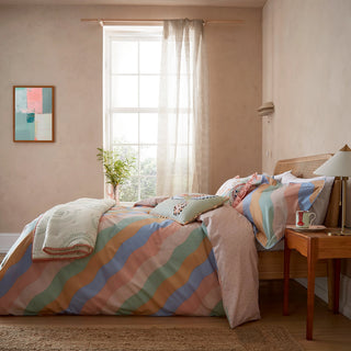 Signature Stripe Cover Set Double Multi