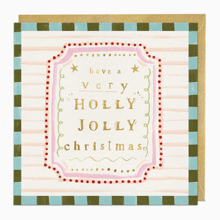 Holly Jolly Christmas Card