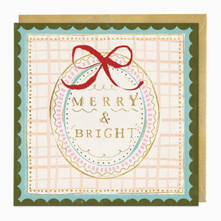 Merry & Bright Christmas Card