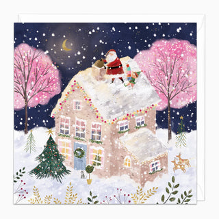 Sugar Plum House Christmas Card