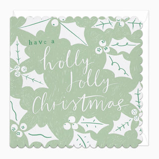Holly Jolly Christmas Card