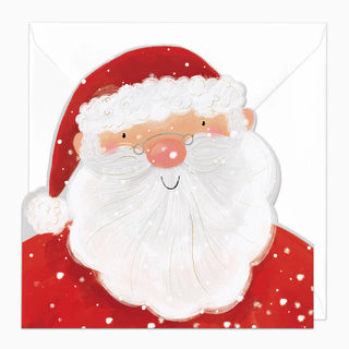 Cut Out Santa Christmas Card