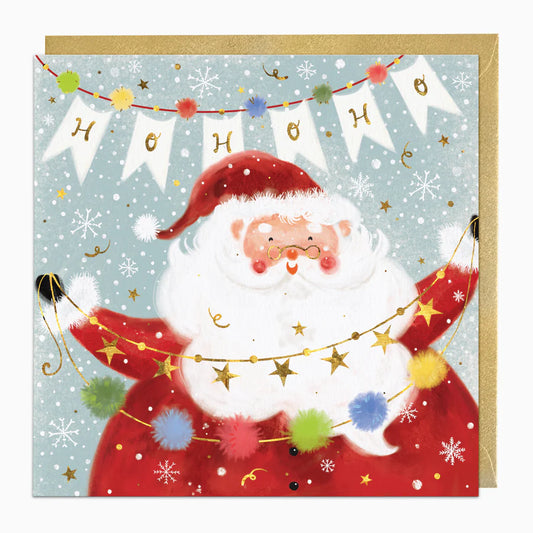 Ho Ho Ho Christmas Card