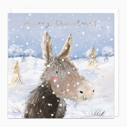 Douglas The Donkey Christmas Card