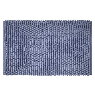 Aspen Bobble Blue Bath Mat