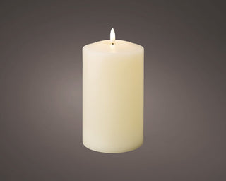 LED Wick Church Candle Cream 19cm