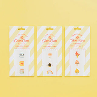 Tea/Mugs Cross Stitch Bookmark Kit