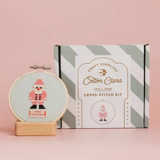 Christmas Santa Cross Stitch Kit