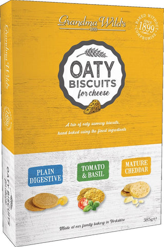 Savoury Oaty Biscuit Box 385g         
