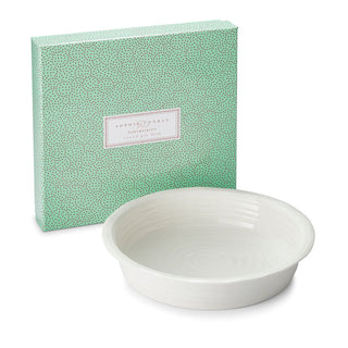 Round Pie Dish White