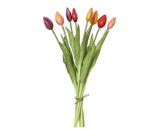 Real Touch Tulip Bunch Summer Colours