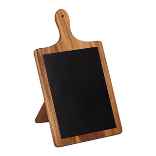 Large Paddle Chalk Board With Stand