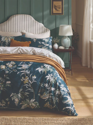 Attleton Heritage Blue Double Duvet Covet Set