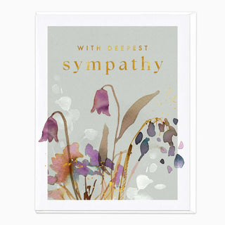 Autumn Bells Sympathy Card