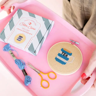 Tea Cross Stitch Kit