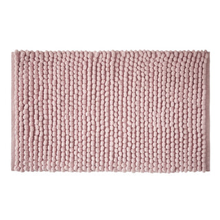 Aspen Bobble Pink Bath Mat
