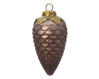 Glass Antique Pinecone Hanging Decoration
