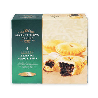Brandy Mince Pie 4pk Box
