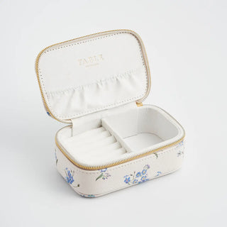 Floral Cream Jewellery Box