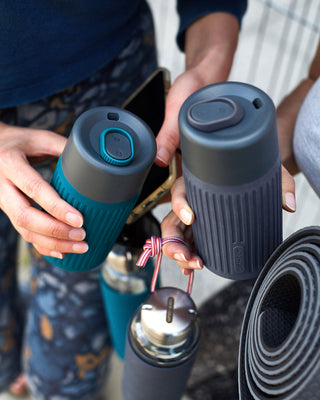 Glass Travel Cup - Slate