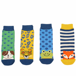 Boys 2-3 Years Animal Socks Box