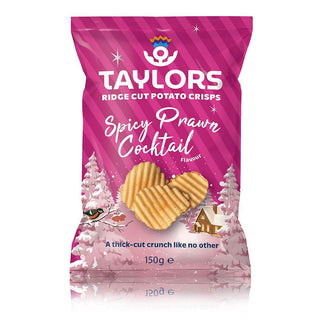 Spicy Prawn Cocktail Ridge Cut Crisps 150g