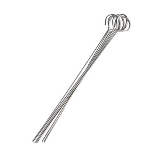 Stainless Steels Skewers 30cm 6Pk