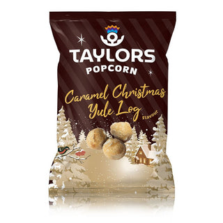Caramel Christmas Yule Log Toffee Popcorn 155g