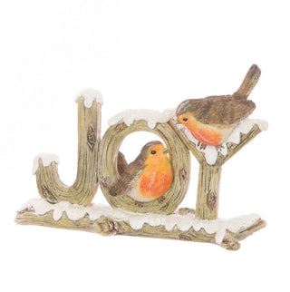 Resin Robin On Joy 13cm