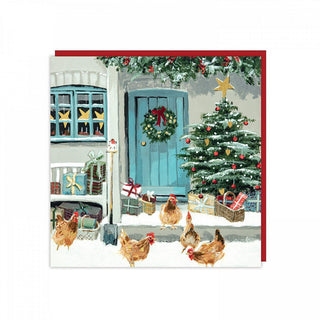 Jolly Welcome Christmas Cards 6Pk