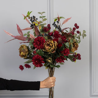 Autumn Mulberry & Dahlia Bouquet