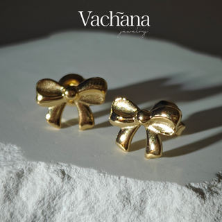 ! Minimal Bowknot Earrings