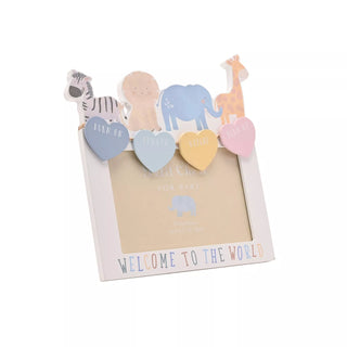 Petit Cheri Animal Birth Details Frame