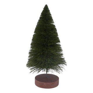 Matt Green Tree on Log 31cm