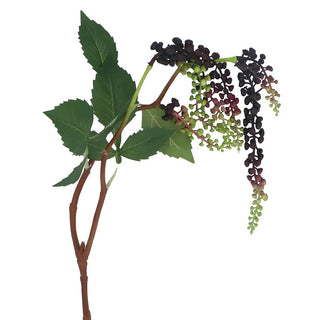 Purple Weeping Mini Grape Branch 85cm