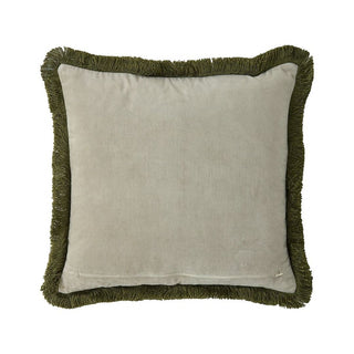 Marigold Olive Square Filled Cushion