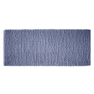 Aspen Bobble Blue Long Bath Runner