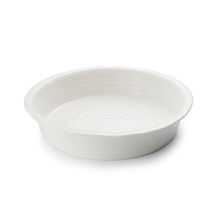 Round Pie Dish White