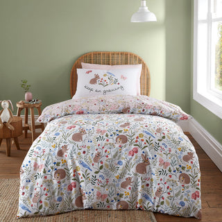 Garden Animals Single Duvet Cover Set