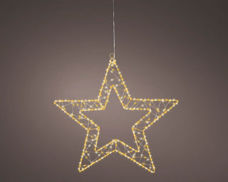 Micro LED Metal Star Indoor/Outdoor 58cm