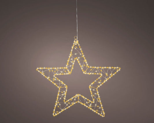 Micro LED Metal Star Indoor/Outdoor 58cm