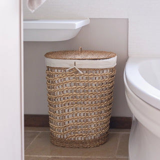 Sangu Seagrass Laundry Basket Lrg