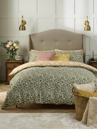 Double Bough Gold King Duvet Cover Set